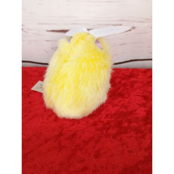 Dan Dee Vtg Yellow Chick Purple Rabbit Ears Chirps Stuffed Animal Plush Easter T - Picture 3 of 7